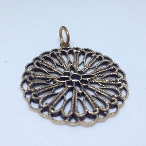 Thai golden tone pendant